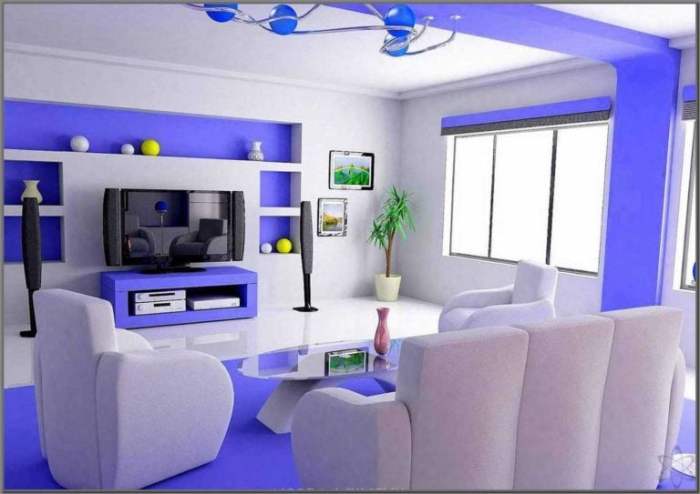 warna cat interior ruang kerja