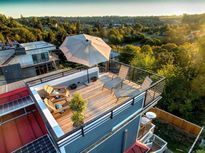 decorasi ruang roof top terbaru decorasi ruang roof top