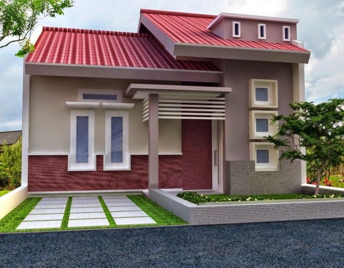 warna cat exterior rumah alami terbaru