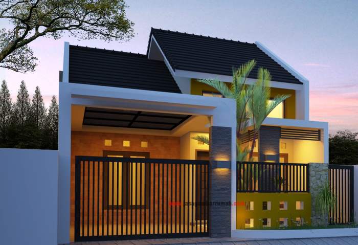 dekorasi exterior rumah impian terbaru minimalis impian idaman sederhana kecil depan lantai tampak dekorasi lebar inspirasi banget istimewa menyenangkan ide dekorrumah elegan contoh arsitektur diketahui