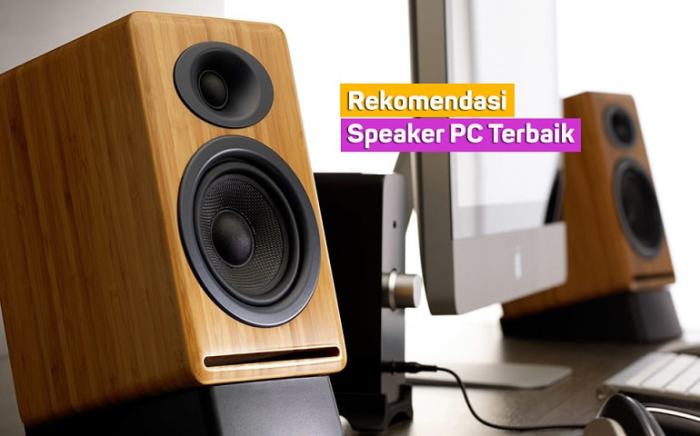 perangkat keras suara menggunakan yang aktif Speaker PC yang keren Rekomendasi 2024