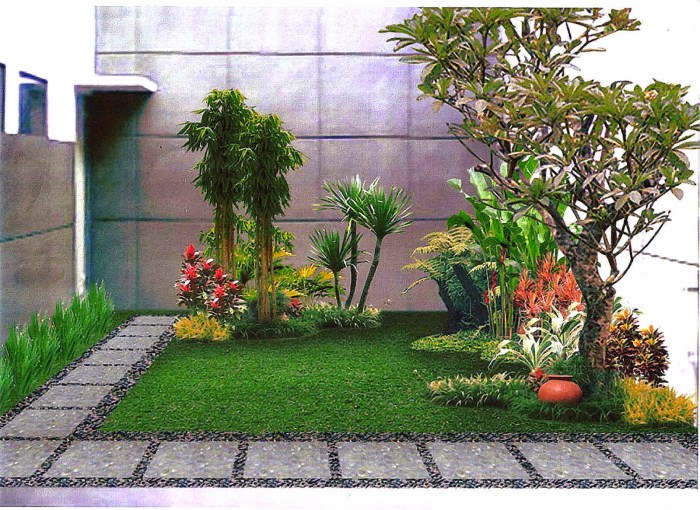Perawatan taman kecil rumahan