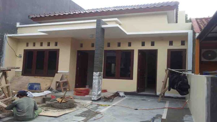 renovasi batam dinding ruko pemborong tukang bangun pekalongan kusen finishing tampak prosedur cermat aset properti minimalis garage Biaya tukang renovasi rumah terbaru