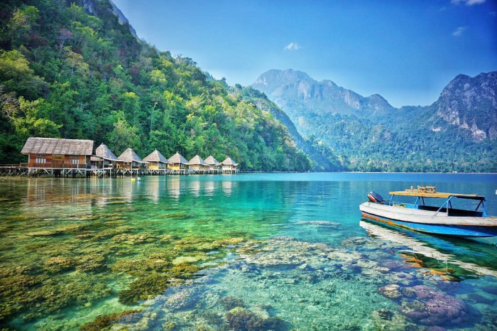 Destinasi wisata tersembunyi Indonesia raja ampat terindah keindahan pulau indah mendunia tersembunyi pemandangan pantai menjadi mutiara papua karang waigeo puisi diving destinasi warga terbaru
