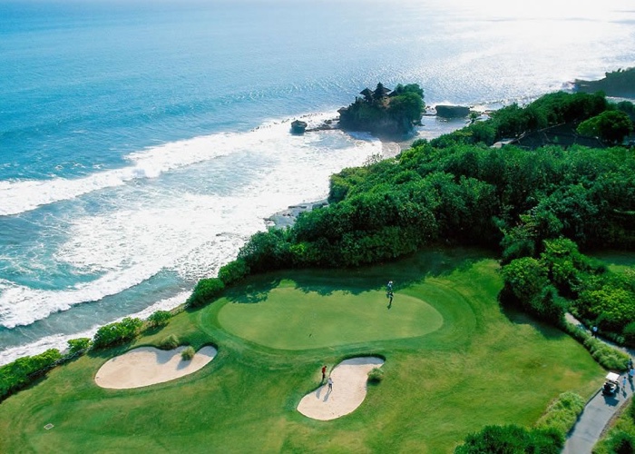 Lapangan Lapangan golf terbaik di Bali dengan pemandangan laut