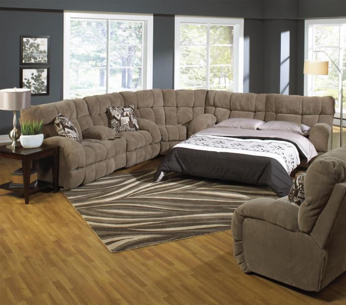 Living sectional sofa sleeper sofas room reclining sleepers queen set bed high sets furniture seat catnapper large sheets backs super Sectional sleeper sofa