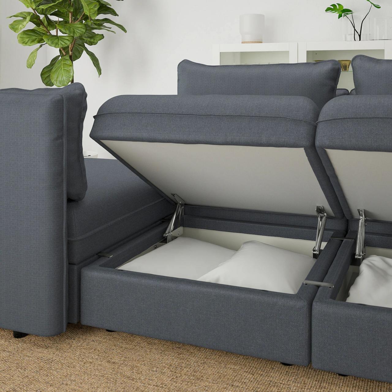 Sofa ikea sleeper friheten blue skiftebo Sofa ikea sleeper friheten blue skiftebo