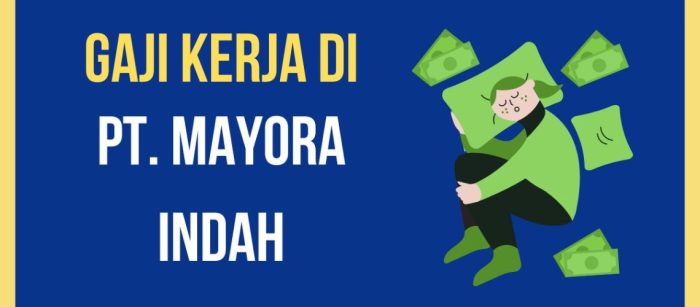 Gaji Kerja di PT Mayora Indah - Mployee Gaji PT Airmas Purajaya